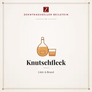 Etikett-Karte Knutschfleck, Zehnthauskeller Beilstein